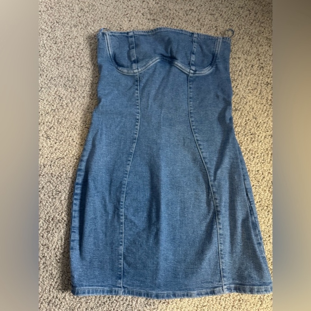 ASOS Denim Mini Dress